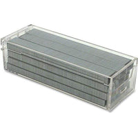 Bostitch Office Premium Standard Staples in Clear Plastic Box, 1/4 Inch Leg, Reduced Jamming, 5,000 Per Box (SB10)