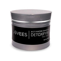 Jovees Herbal Activated Charcoal Detoxifying Face Masque With Bamboo Charcoal & Coffee Seeds | Removes Dead Skin Cells & Tanning 100g