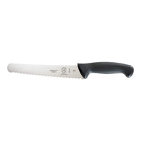 Mercer Culinary M23208 Millennia Black Handle, 8-Inch Wavy Edge Wide, Bread Knife 8