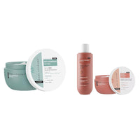 Bare Anatomy EXPERT Anti-Dandruff Hair Mask | Targets Oily Scalp and Sheds Dry Flakes | 250g Color Protect Shampoo + Hair Mask Kit for Coloured and Treated Hair For Dry & Frizzy Hair, 250ml + 250g