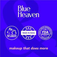 Blue Heaven Stack & Slay Multi Task Trio Countor, Blush & Highlighter For Face Makeup Fights Skin Aging, Nourishing & Moisturizing, Sunshine Light 5.4g