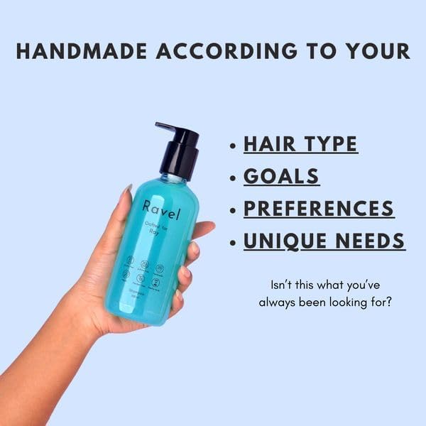 Ravel Customized Hair Fall Control & Strengthen Regimen for Dry Scalp & Wavy Hair, Prevent Hair fall - Shampoo & Conditioner