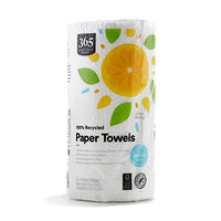 365 Paper Towels 100% Recycled Jumbo Roll, 135 Count