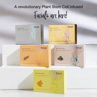 Raaga Professional Stem Cells Infused Platinum 6 Step Facial Kit | Platinum Colloid, Argan Stem Cells | Restores Skin's  Moisture | All Skin Types (61 gm)