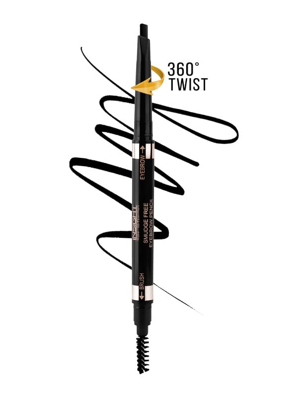 Insight Cosmetics Smudge Free Eyebrow Pencil (Black)