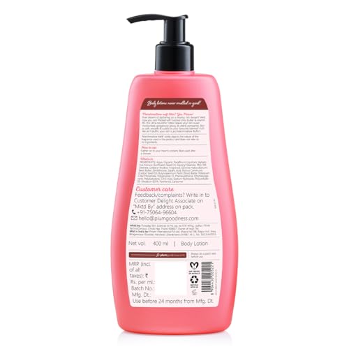 Plum BodyLovin' Marshmallow Melt Body Lotion, Shea Butter & Vitamin B5 For Deep Moisturization, Non-Greasy, Soft & Glowing Skin, For Dry to Very Dry Skin, Cozy Cocoa Marshmallow Fragrance (400 ml)