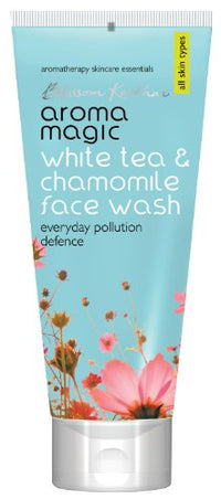 Aroma Magic Face Wash 100 ml (Charcoal) And Aroma Magic White Tea And Chamomile Face Wash, 100ml