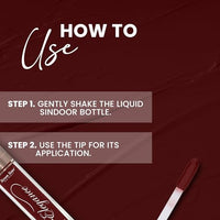 Seven Seas Long Lasting | Waterproof | Smudgeproof Tradition Sindoor (Maroon, 5ML)