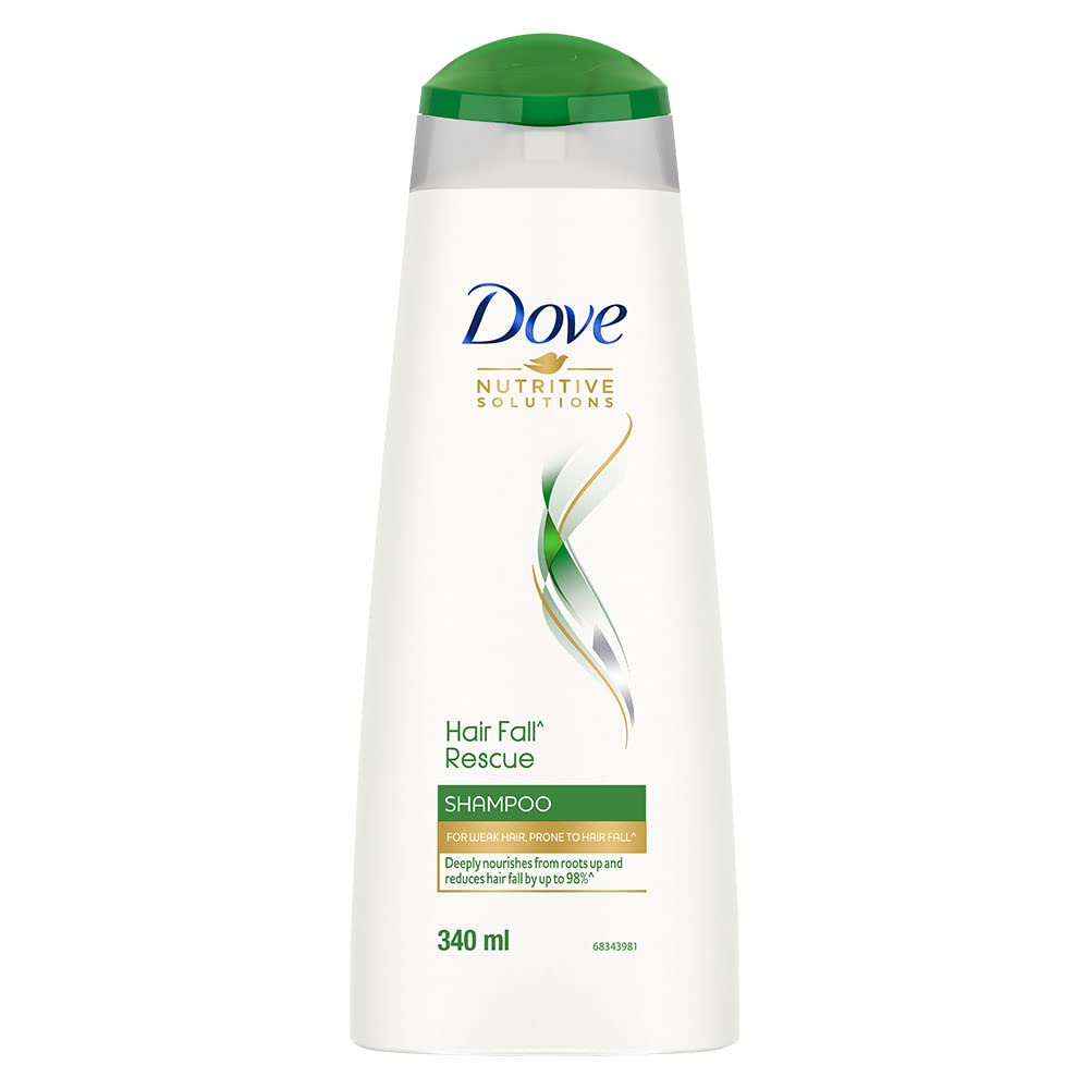Dove Hair Fall Rescue Shampoo For Weak Hair, 340 ml