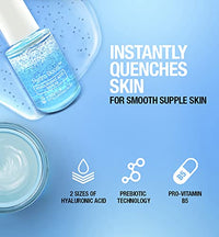 Neutrogena Hydro Serum | Hyaluronic Acid & Pro-Vitamin B5 | Nourishing & Hydrating | Smooth, Supple Skin | Face Serum for Men & Women | Transparent | 30ml