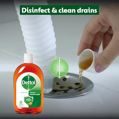 Dettol Antiseptic Liquid for First Aid, Surface Disinfection and Personal Hygiene 750ml (Pack of 3)