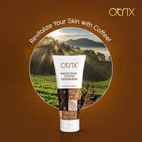 Otrix Naked Raw Coffee Face Wash –| Raw Coffee + Catechins | Exfoliating Cleanser to Revitalize & Nourish Dull Skin – For Men & Women – 100ml