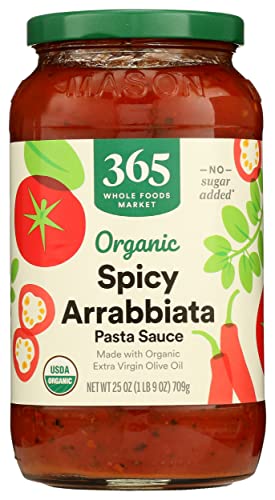 365 Pasta Sauce Arrabbiata Organic, 24 Ounce