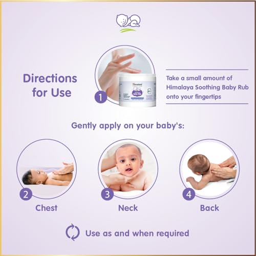 Himalaya Soothing Baby Rub (50ml) | with Eucalyptus Oil | Releives Nasal Congestion & helps easy breathing