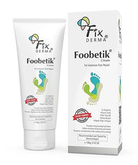 Fixderma Foobetik Cream, Foot cream, Foot care, For Dry & Cracked Feet, Moisturizes & Soothes Feet, Heel Repair, For Calloused, or Chapped Skin, Paraben Free 100gm