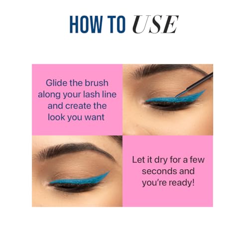 MyGlamm Eye Spyce Matte Liquid Eyeliner - Buzzing Blue