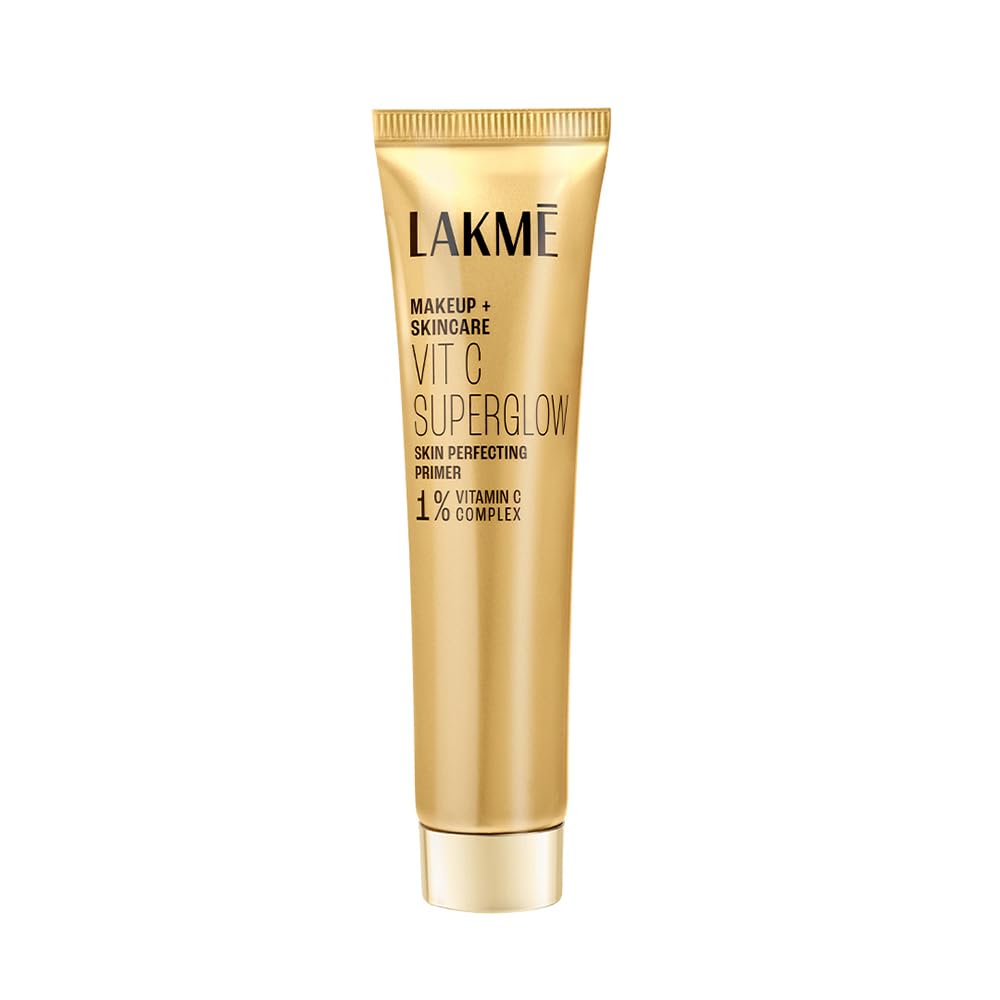 Lakmé Makeup+Skincare VitC Superglow Skin Perfecting Primer 30ml