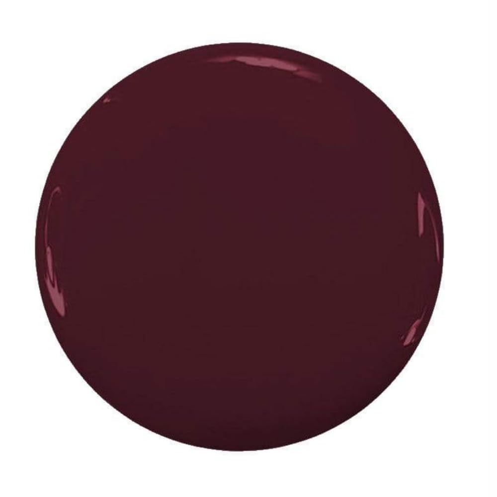 DeBelle Gel Satin Finish Nail Polish Glamorous Garnet (Dark Maroon), 8 Ml - Enriched With Natural Seaweed Extract, Cruelty Free, Toxic Free