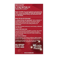Revlon ColorSilk Permanent Hair Color For Women, Salon Perfect Hair Colour at Home with 100% Grey Coverage | Pro-Keratin & No Ammonia | Up to 8 Weeks of Colour | Shade - Brown Black 2N (Pack of 1)