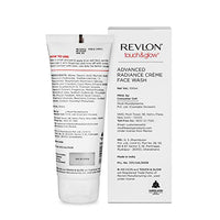 Revlon Touch & Glow Advanced Radiance Crème Face Wash (100 gm)- (Enriched with Vitamins E, C & B5 that moisturize the skin)