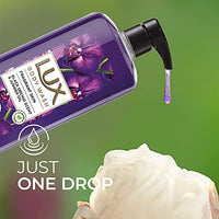 Lux Body Wash Fragrant Skin Black Orchid Scent & Juniper Oil Supersaver Xl Pump Bottle With Long Lasting Fragrance, Glycerine, Paraben Free, Extra Foam, 750 Ml