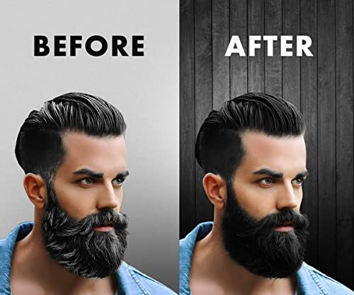 Urbangabru Hair Volumizing Powder 10 GM & Beard Color - Natural Heena Powder 70 GM - Men's Grooming Combo Kit