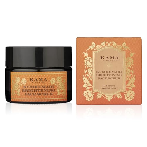 Kama Ayurveda Kumkumadi Brightening Ayurvedic Face Scrub, 50g