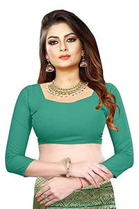 Amazon Brand - Anarva Soft Heavy & Cotton Silk Sarees for women, Beautiful saree free size with unstitched Blouse Piece