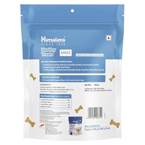 Himalaya Healthy Treats for Adult with Milk Flavor, 400g