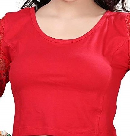 Fressia Fabrics Cotton Bustier Saree Blouse