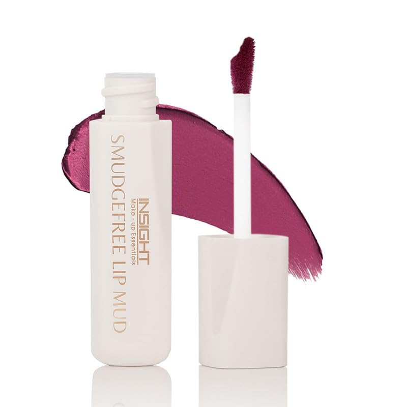 Insight Cosmetics Smudge Free Lip Mud|Ultra Matte Flawless Texture |smudge Proof |Water Proof |Long Lasting |Non Transferable |One Strock Application |Light Weight Formula,3.5 gm (Stormy, 3.5 gm)