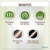 Vipula Ayurvedic Herbal Hair Oil for Stronger Longer and Thicker Hair, Enriched with Coconut, Amla & Bhringraj for Stronger, 100% Natural Oil for 2x faster Hair Growth - 2x100ml