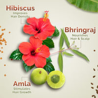 Mamaearth Kerala Thaali Hair Oil with Hibiscus, Bhringraj, Methi Dana & Amla for Thick & Long Hair - 150 ml | Stimulates Hair Growth | Nourishing Thali | 100% Natural Herbs | 12 Potent Herbs