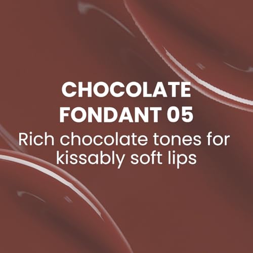 Typsy Beauty Pout Polish Peptide Lip Treatment Balm-Chocolate Fondant |Plump lips with hydration|Lip Balm for Dry and Chapped lips|Lip Balm for men & women|Chocolate|8g