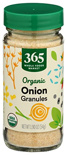 365 Onion Granules Organic, 1.9 Ounce