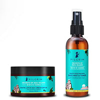 Pilgrim Rejuvenating Combo | Face Cream 100 gm & Alcohol free Face Mist & Toner 100 ml | De-Pigmentation and Blemish Removal | All Skin | Men & Women | Pores Tightening