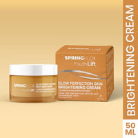 Spring H2O Glow Perfection Skin Brightening Cream | Hydrating & Even Tone Face Moisturizer | Reduces Dark Spots & Dullness | For All Skin Types – 50ml