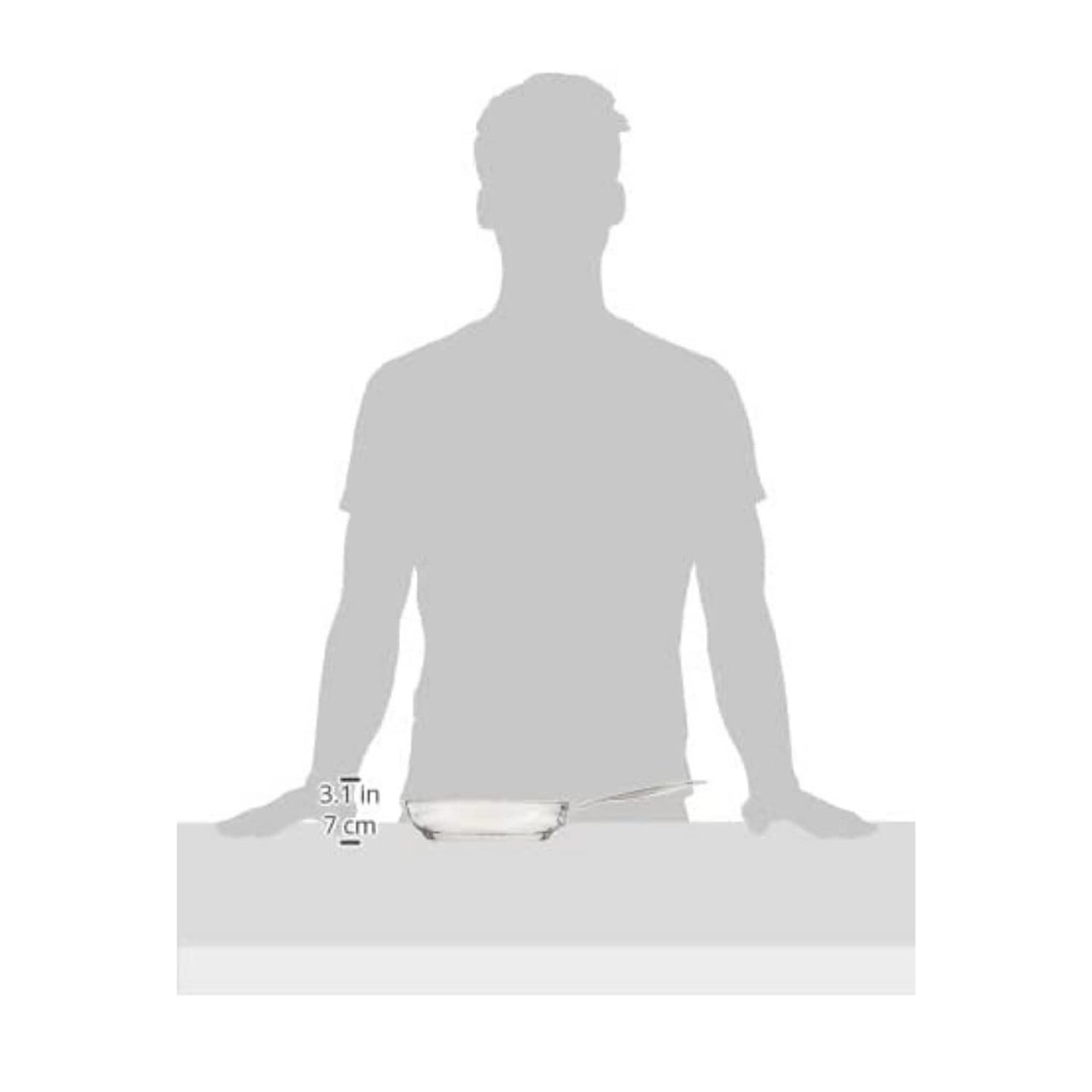 Cuisinart 722-20 8-Inch Chef's -Classic-Stainless-Cookware-Collection, 8", Open Skillet