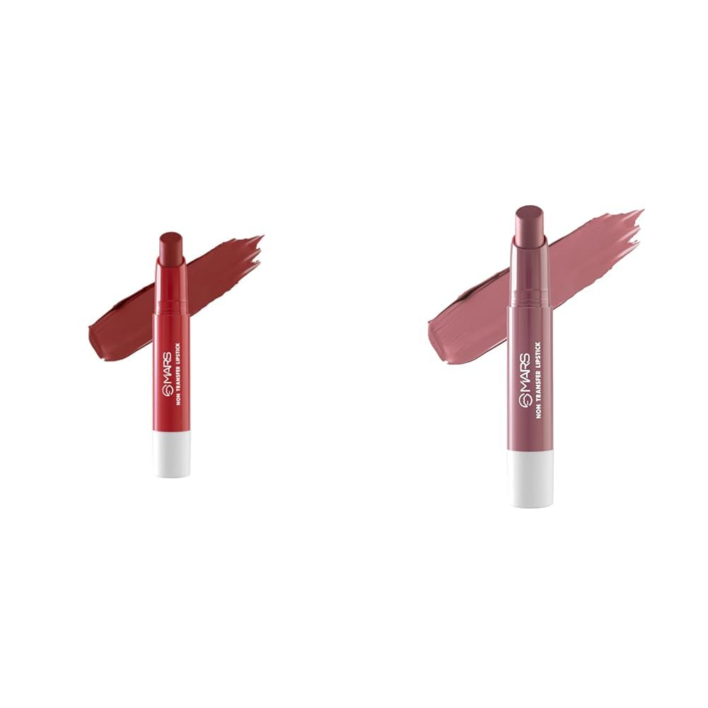 MARS Matte Super Stay LipstickLipstick for Women (2.6 gm) (05-MAJESTIC) Matte Super Stay Lipstick | Up to 12 Hours Long Lasting | Smudge Proof and Waterproof Lipstick for Women (2.6 gm) (14-ENCHANTED)