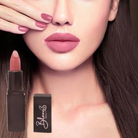 Bloom Beauty Bullet Lipstick Creamy Matte Finish Hydrating & Long-Lasting,Nude Whisper