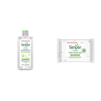 Simple Kind To Skin Micellar Cleansing Water 200 ml + Micellar Cleansing Wipes 25 pc