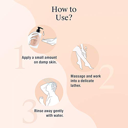 Arata Natural Hydrating & Non-Drying Body Wash With Coconut & Citrus Extracts || All-Natural, Vegan & Cruelty-Free || Gentle Daily Cleansing For Women & Men - (300 ML)