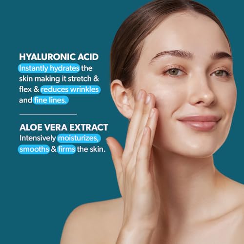 Twasa Hyaluronic Acid Serum Face Wash For Hydrating, Gentle Cleanses & Non-Drying Formula for Glowing Skin, Daily Face Wash For Dry Skin, Normal Skin & Sensitive Skin,100 ml