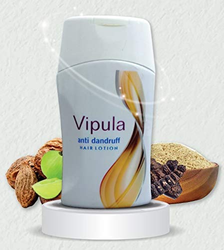 Vipula 100% Natural Ayurvedic Herbal Hair Oil, for Longer, Thicker, Shinier Hairs with Sulfate & Paraben Free Shampoo - Repairs Damaged Dry & Dull Hairs, Promotes Hair Growth- (Pack of 3+1 Shampoo)