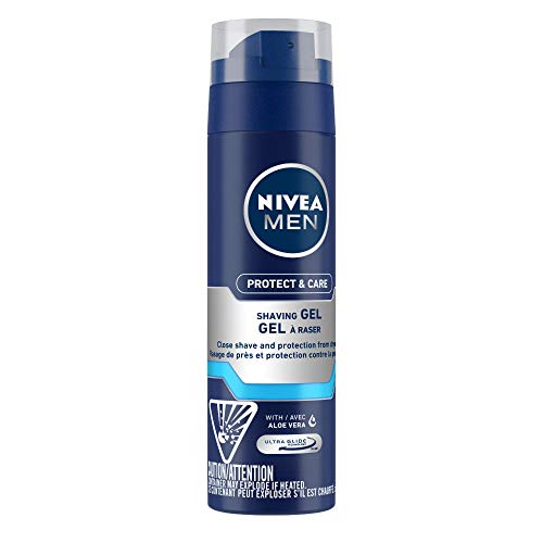 NIVEA MEN Shaving, Protect & Care Shaving Gel, 200ml