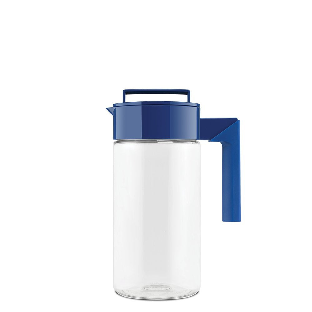 Takeya Patented and Airtight Pitcher Made in the USA, BPA Free Food Grade Tritan Plastic, 1 qt, Blueberry 1 Quart Bottle