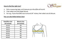 X3 Women's  Polyester Cap Sleeves Chanderi Silk Sequin Embroidered Saree Blouse