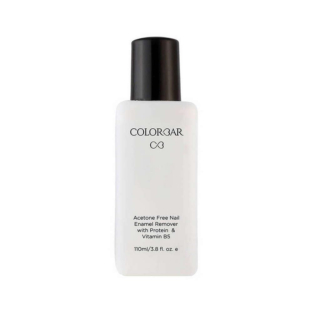 Colorbar Nail Polish Remover, 110ml | Nourishes nail | Acetone free | Infused with Vitamin B-5 | Gentle Nail Paint Remover