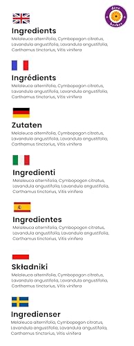 Deve Herbes Anti Acne Serum - Blend of Tea Tree, Lemongrass, French Lavender, Peppermint Essential Oils in Safflower & Grapeseed Oil 10ml