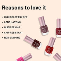 Seven Seas My Nails Nail Polish, High Colour Pay Off, Long Lasting, Quick Drying, Chip Resistant, Non-Staining, 10ml (297, 10ml)
